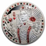 2026 Niue 1 oz Silver Queen of Hearts Proof (with Box & COA)