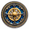 2026 Niue 2 oz Silver Compass Rose (w/ Box & COA)