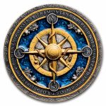 2026 Niue 2 oz Silver Compass Rose (w/ Box & COA)