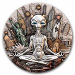 2026 Niue 2 oz Silver Darkest Hour (Colorized) w/Box & COA