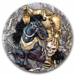 2026 Niue 2 oz Silver Headless Rider (Colorized) w/Box & COA