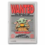 2026 Niue 5 g Silver $1 Star Wars Mandalorian - Wanted: Grogu