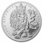 2026 Niue 5 oz Silver Czech Lion BU
