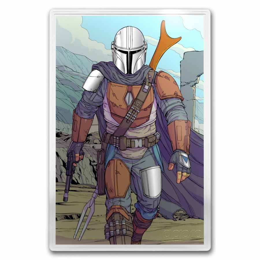 2026 Niue 5g Silver Star Wars: Din Djarin Foil (Tier 1)