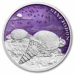 2026 Niue Silver Colorized Ice Age - Armadillo