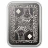 2026 PAMP 1 oz Silver Queen of Spades Shaped Coin