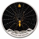 2026 Pitcairn Islands 1 oz Silver Golden Orb Weaver (Box & COA)