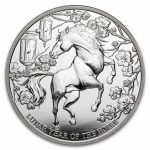 2026 Pitcairn Islands 1 oz Silver Lunar Year of the Horse BU