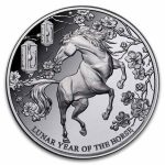 2026 Pitcairn Islands 1 oz Silver Lunar Year of the Horse Proof