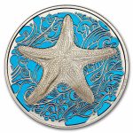 2026 Pitcairn Islands 1 oz Silver Ocean Wonders: Starfish