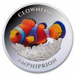2026 Pitcairn Islands 1 oz Silver Proof Marine Life: Clownfish