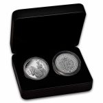 2026 RCM 1 oz Silver 100th Anniv. of the Birth of QEII 2-Coin Set