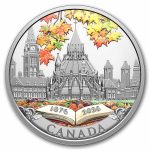 2026 RCM 1 oz Silver $20 150th Anniv of the Library of Parliament