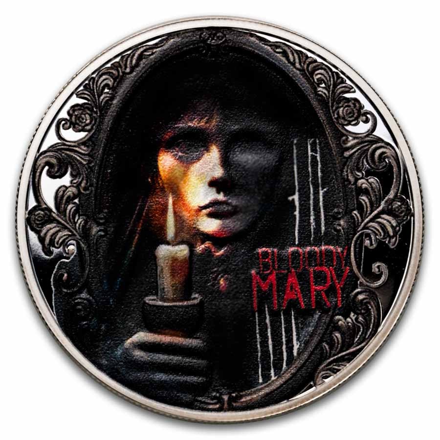 2026 Republic of Cameroon 1 oz Silver Urban Legends: Bloody Mary