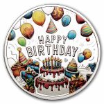 2026 Republic of Cameroon Silver Proof Happy Birthday (Box & COA)