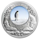 2026 Republic of Cameroon Silver Save the World: Emperor Penguin