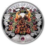 2026 Republic of Ghana 1 Oz Silver Summer Tree of Life