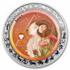 2026 Republic of Ghana 1 oz Silver Zodiac Aquarelle: Aries