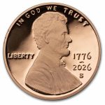 2026-S Lincoln Cent Dual Date Gem Proof (Red)
