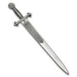 2026 Samoa 3 oz Silver Excalibur Sword Shaped Coin (w/Box & COA)
