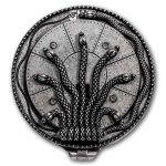 2026 Samoa 5 oz Silver Antique Harry Potter: Chamber of Secrets