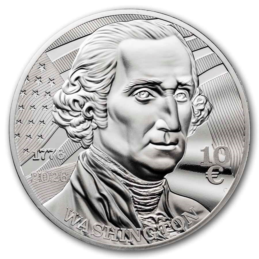 2026 Silver €10 Proof 250 Years of Independence