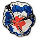 2026 Silver €10 Proof Colorized Shaped Moulin Rouge