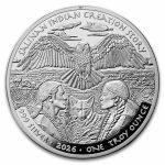 2026 Sioux Nation 1 oz Silver Salinan Indian Creation Story