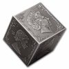 2026 Solomon Isl. 6 oz Silver Queen Elizabeth II Cube Shaped Coin