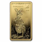2026 Solomon Islands 1/100 oz Gold: Kangaroo (Blister Pack)
