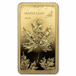 2026 Solomon Islands 1/100 oz Gold: Maple Leaf (Blister Pack)