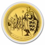 2026 Solomon Islands 1/100 oz Gold Richard the Lionheart