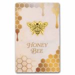 2026 Solomon Islands 1/1000 oz Gold Honey Bee Shaped Coin