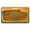 2026 Solomon Islands 1/200 oz Gold Colosseum Coin Bar