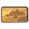 2026 Solomon Islands 1/200 oz Gold Great Pyramids of Giza Coin