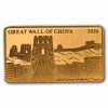 2026 Solomon Islands 1/200 oz Gold Great Wall of China Coin Bar