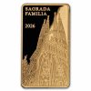 2026 Solomon Islands 1/200 oz Gold Sagrada Familia Coin Bar