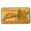2026 Solomon Islands 1/200 oz Gold Sydney Harbour Bridge Coin Bar