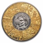 2026 Solomon Islands 5 oz Silver Agatha Christie Puzzle Coin