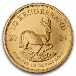 2026 South Africa 1/2 oz Gold Krugerrand BU