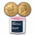 2026 South Africa 1 oz Gold Krugerrand (10-Coin MintDirect® Tube)