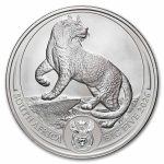 2026 South Africa 1 oz Silver Big Five Leopard BU (Blister Pack)