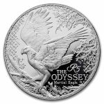 2026 South Africa 1 oz Silver The Odyssey Series: Martial Eagle