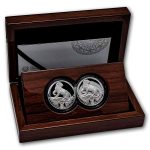 2026 South Africa 2-Coin Silver Big Five Leopard Proof Set