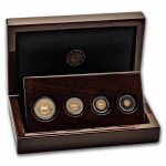 2026 South Africa 4-coin Gold Krugerrand Fractional Reverse Set