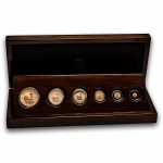 2026 South Africa 6-coin Gold Krugerrand Proof Set (Dmg Capsules)