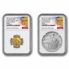2026 Standing Liberty Coin & Medal Set MS-70 NGC (FDI, Bell)