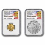 2026 Standing Liberty Coin & Medal Set SP-70 NGC (AR, Bell)