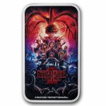 2026 TUV 1 oz Silver Colorized Stranger Things Season 2 Coin Box