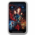2026 TUV 1 oz Silver Colorized Stranger Things Season 4 Coin Box